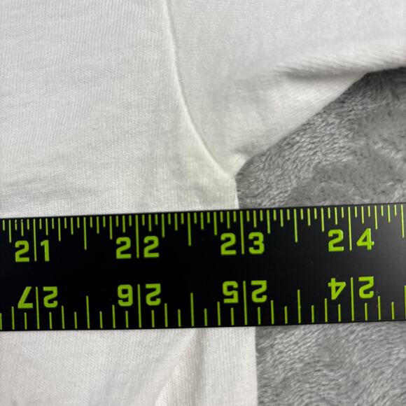 Vintage 90s Style M&M Candy Character Painting Masterpiece White X-Large T-Shirt - Picture 6 of 6